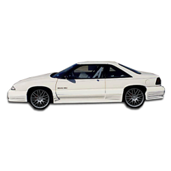 1988-1991 Pontiac Grand Prix 2DR Duraflex Racer Side Skirts Rocker Panels - 2 Piece (S) image - 1