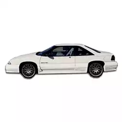 1988-1991 Pontiac Grand Prix 2DR Racer Side Skirts Rocker Panels - 2 Piece (S) image - 1