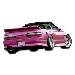 1989-1994 Nissan 240SX S13 2DR Duraflex V-Speed Rear Bumper - 1 Piece image - 1