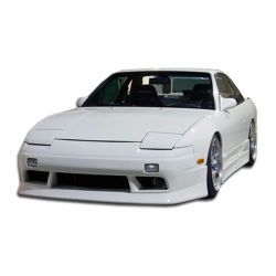 1989-1994 Nissan 240SX S13 Duraflex V-Speed Front Bumper - 1 Piece image - 1