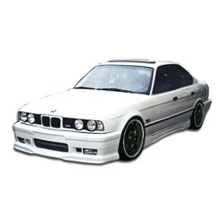 1989-1995 BMW 5 Series E34 Duraflex M Power Front Bumper - 1 Piece image - 1