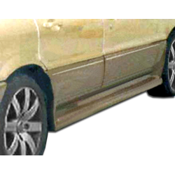1989-1993 Mitsubishi Galant Duraflex Cyber Side Skirts Rocker Panels - 2 Piece (S) image - 1