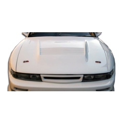 1989-1994 Nissan Silvia S13 Duraflex D-1 Hood - 1 Piece image - 1