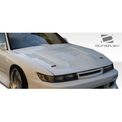 1989-1994 Nissan Silvia S13 Duraflex D-1 Hood - 1 Piece image - 5