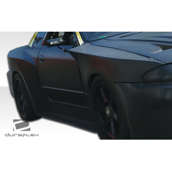 1989-1994 Nissan Skyline 2DR R32 Duraflex R34 GTR500 Conversion Side Skirts Rocker Panels - 2 Piece (S) image - 8