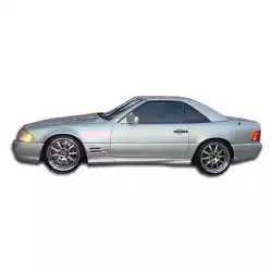 1990-2002 Mercedes SL Class R129 AMG Look Side Skirts Rocker Panels - 2 Piece image - 5