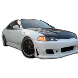 1992-1995 Honda Civic 2dr / 4DR Duraflex B-2 Side Skirts Rocker Panels - 2 Piece image - 1