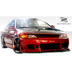 1992-1995 Honda Civic 2dr / 4DR Duraflex B-2 Side Skirts Rocker Panels - 2 Piece image - 5
