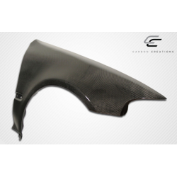 1992-1995 Honda Civic 2DR / HB Carbon Creations OEM Look Fenders - 2 Piece image - 9