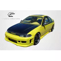 1992-1995 Honda Civic 2DR / HB Dritech OEM Look Hood - 1 Piece image - 13