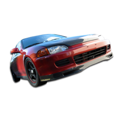 1992-1995 Honda Civic 2DR / HB Carbon Creations Spoon Style Front Lip Under Spoiler Air Dam - 1 Piece image - 1