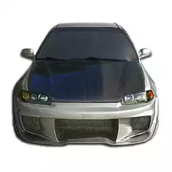 1992-1995 Honda Civic W-Sport Front Bumper - 1 Piece image - 7