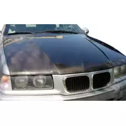 1992-1998 BMW 3 Series M3 E36 2DR Convertible OEM Look Hood - 1 Piece image - 4