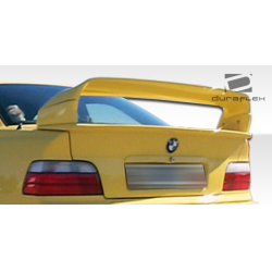 1992-1998 BMW 3 Series M3 E36 2DR Duraflex DTM Look Wing Trunk Lid Spoiler - 2 Piece image - 4