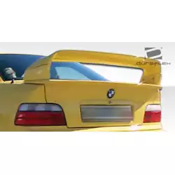 1992-1998 BMW 3 Series M3 E36 2DR DTM Look Wing Trunk Lid Spoiler - 2 Piece image - 4
