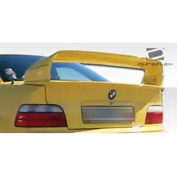 1992-1998 BMW 3 Series M3 E36 2DR DTM Look Wing Trunk Lid Spoiler - 2 Piece image - 9