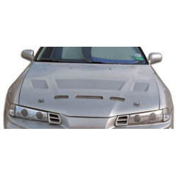 1992-1996 Honda Prelude Duraflex Predator Hood - 1 Piece image - 1