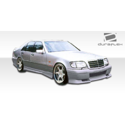 1992-1999 Mercedes S Class W140 Duraflex VIP Side Skirts Rocker Panels (short wheelbase) - 2 Piece image - 3