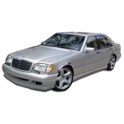 1992-1999 Mercedes S Class W140 Duraflex W-1 Body Kit - 4 Piece image - 1