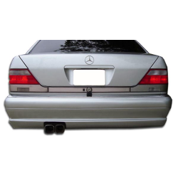1992-1999 Mercedes S Class W140 Duraflex W-1 Rear Bumper - 1 Piece image - 1