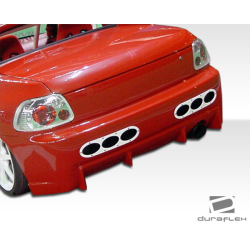 1993-1997 Honda Del Sol Duraflex Buddy Rear Bumper - 1 Piece image - 4