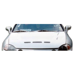 1993-1997 Honda Del Sol Duraflex Predator Hood - 1 Piece image - 1