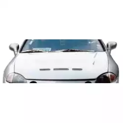 1993-1997 Honda Del Sol Predator Hood - 1 Piece image - 9