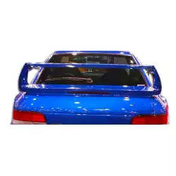 1993-2001 Subaru Impreza 4DR STI Look Wing Trunk Lid Spoiler - 1 Piece image - 8