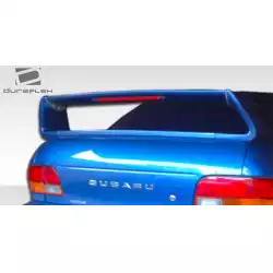 1993-2001 Subaru Impreza 4DR STI Look Wing Trunk Lid Spoiler - 1 Piece image - 9