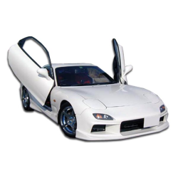 1993-1997 Mazda RX-7 Duraflex Sleek Front Bumper - 1 Piece image - 1