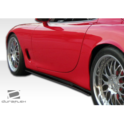 1993-1997 Mazda RX-7 Duraflex Type F Side Skirts Rocker Panels - 2 Piece image - 9