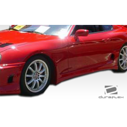 1993-1998 Toyota Supra Duraflex Bomber Side Skirts Rocker Panels - 2 Piece image - 7