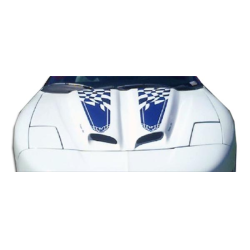 1993-1997 Pontiac Firebird Duraflex WS-6 Hood - 1 Piece image - 1