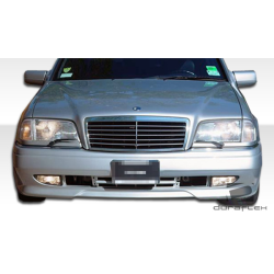 1994-2000 Mercedes C Class W202 Duraflex AMG Look Front Bumper - 1 Piece image - 4