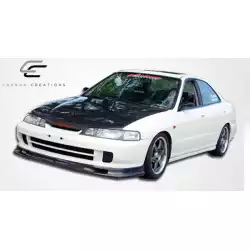 1994-2001 Acura JDM Integra Spoon Style Front Lip Under Spoiler Air Dam - 1 Piece image - 2