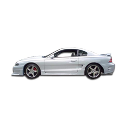 1994-1998 Ford Mustang Duraflex Colt Side Skirts Rocker Panels - 2 Piece image - 1