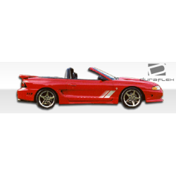 1994-1998 Ford Mustang Duraflex Colt Side Skirts Rocker Panels - 2 Piece image - 3