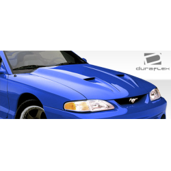 1994-1998 Ford Mustang Duraflex Mach 1 Hood - 1 Piece image - 5