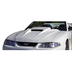 1994-1998 Ford Mustang Duraflex Spyder 3 Hood - 1 Piece image - 1