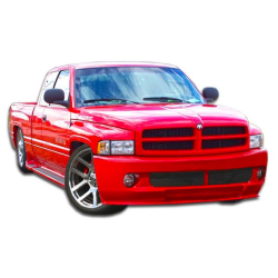 1994-2001 Dodge Ram Duraflex SRT Look Front Bumper - 1 Piece image - 1