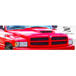 1994-2001 Dodge Ram Duraflex SRT Look Hood - 1 Piece image - 3