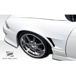 1995-1996 Nissan 240SX S14 Duraflex M-1 Sport Front Fenders(+30mm)- 2 Piece image - 3