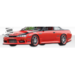 1995-1998 Nissan 240SX S14 Duraflex V-Speed Side Skirts Rocker Panels - 2 Piece image - 7