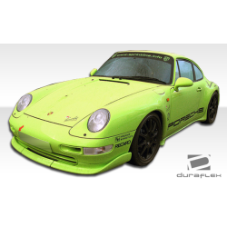 1995-1998 Porsche 911 Carrera 993 C2 C4 Targa Duraflex Club Sport Front Lip Under Spoiler Air Dam - 3 Piece image - 8