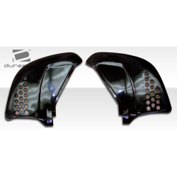 1995-1998 Porsche 911 Carrera 993 C2 C4 Targa Duraflex RS Look Front Add Ons Spat Bumper Extensions - 2 Piece image - 8