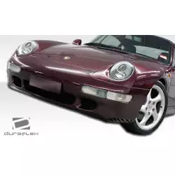 1995-1998 Porsche 911 Carrera 993 Turbo Look Front Bumper - 1 Piece image - 8
