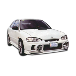 1995-1999 Hyundai Accent HB Duraflex Evo Front Bumper - 1 Piece (S) image - 1