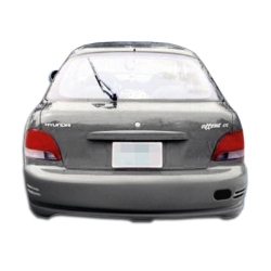 1995-1999 Hyundai Accent HB Duraflex Evo Rear Bumper - 1 Piece (S) image - 1