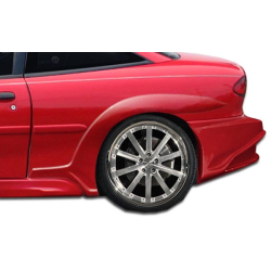 1995-1999 Chevrolet Cavalier 2DR Duraflex Millenium Wide Body Rear Fender Flares - 2 Piece (S) image - 1