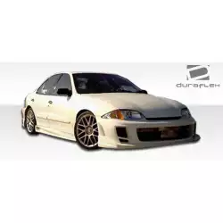 1995-2005 Chevrolet Cavalier 2DR Bomber Side Skirts Rocker Panels - 2 Piece image - 9
